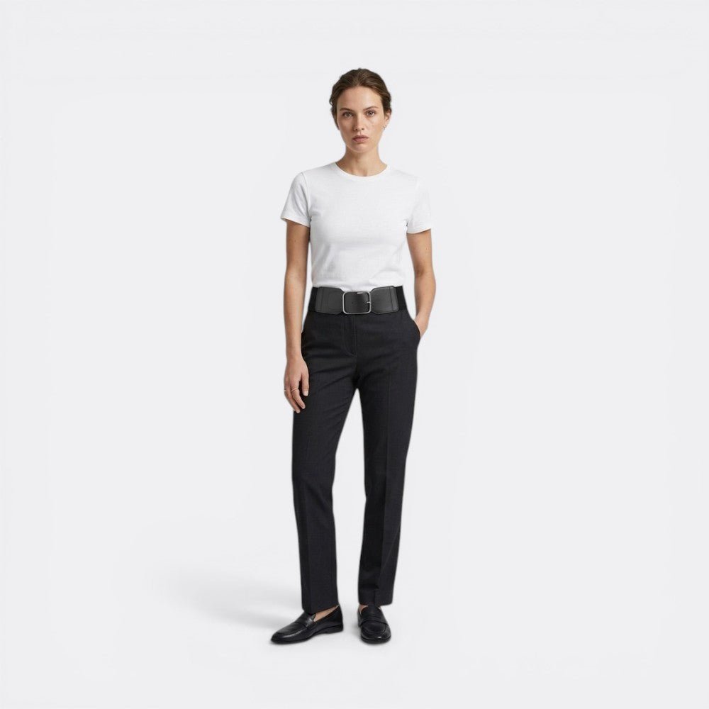Ceinture Taille Haute Femme - Blanc 85cm(Waist 75 - 95cm) | Le monde de la ceinture