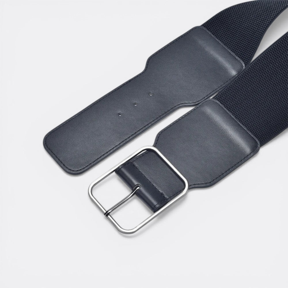 Ceinture Taille Haute Femme - Blanc 85cm(Waist 75 - 95cm) | Le monde de la ceinture