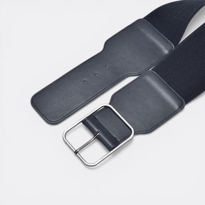 Ceinture Taille Haute Femme - Blanc 85cm(Waist 75 - 95cm) | Le monde de la ceinture