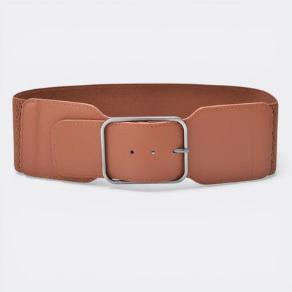 Ceinture Taille Haute Femme - Marron 85cm(Waist 75 - 95cm) | Le monde de la ceinture