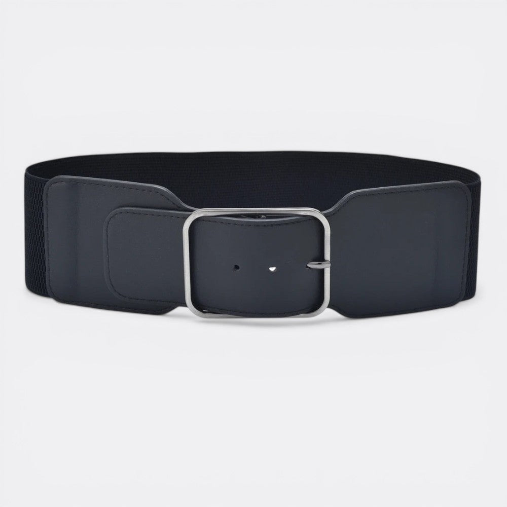 Ceinture Taille Haute Femme - Noir 95cm(Waist 85 - 120cm) | Le monde de la ceinture