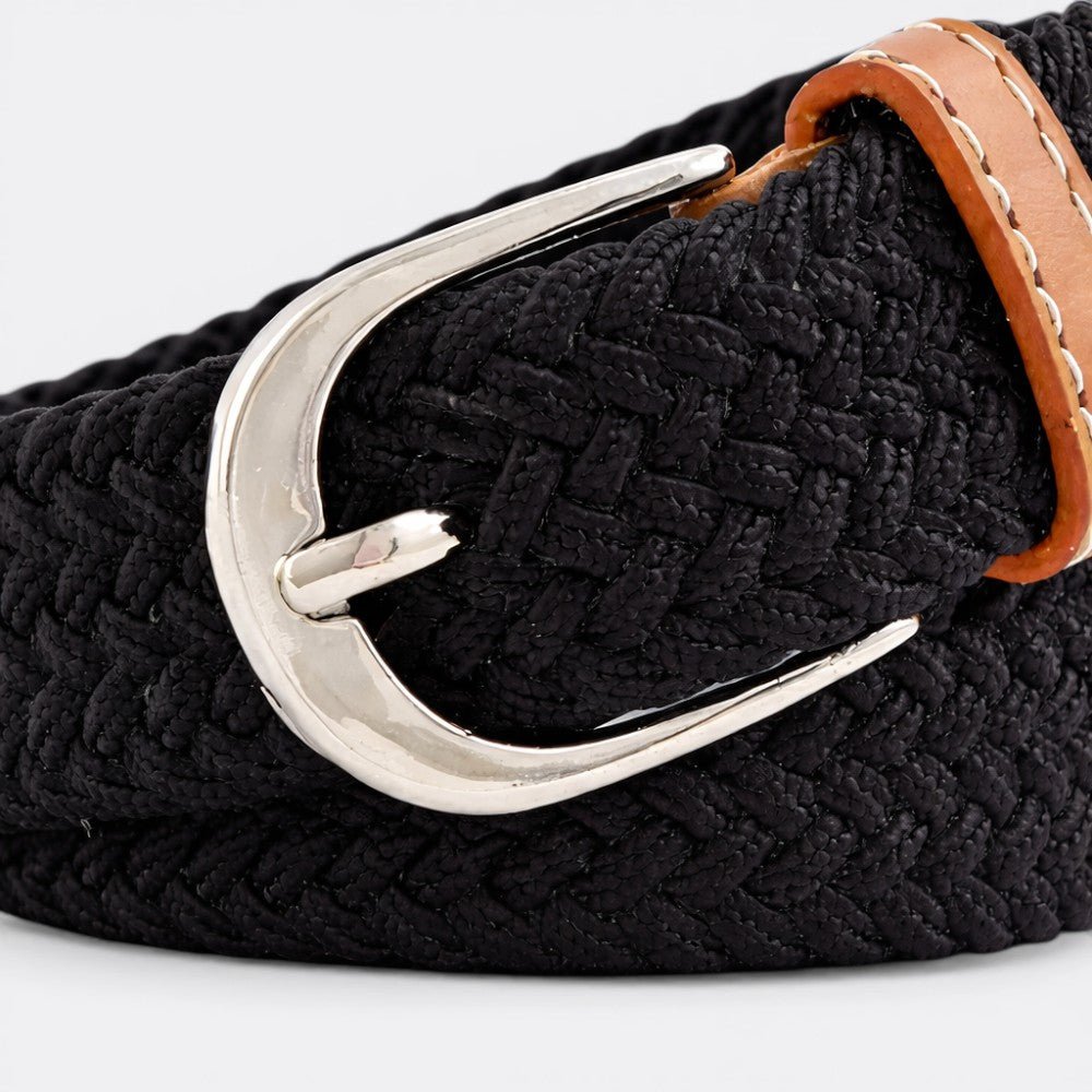 Ceinture Tissée Femme - Beige 2.5cmX100cm | Le monde de la ceinture