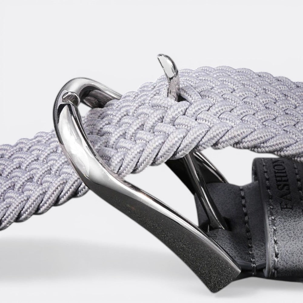 Ceinture Tissée Homme - Bleu 100cm | Le monde de la ceinture