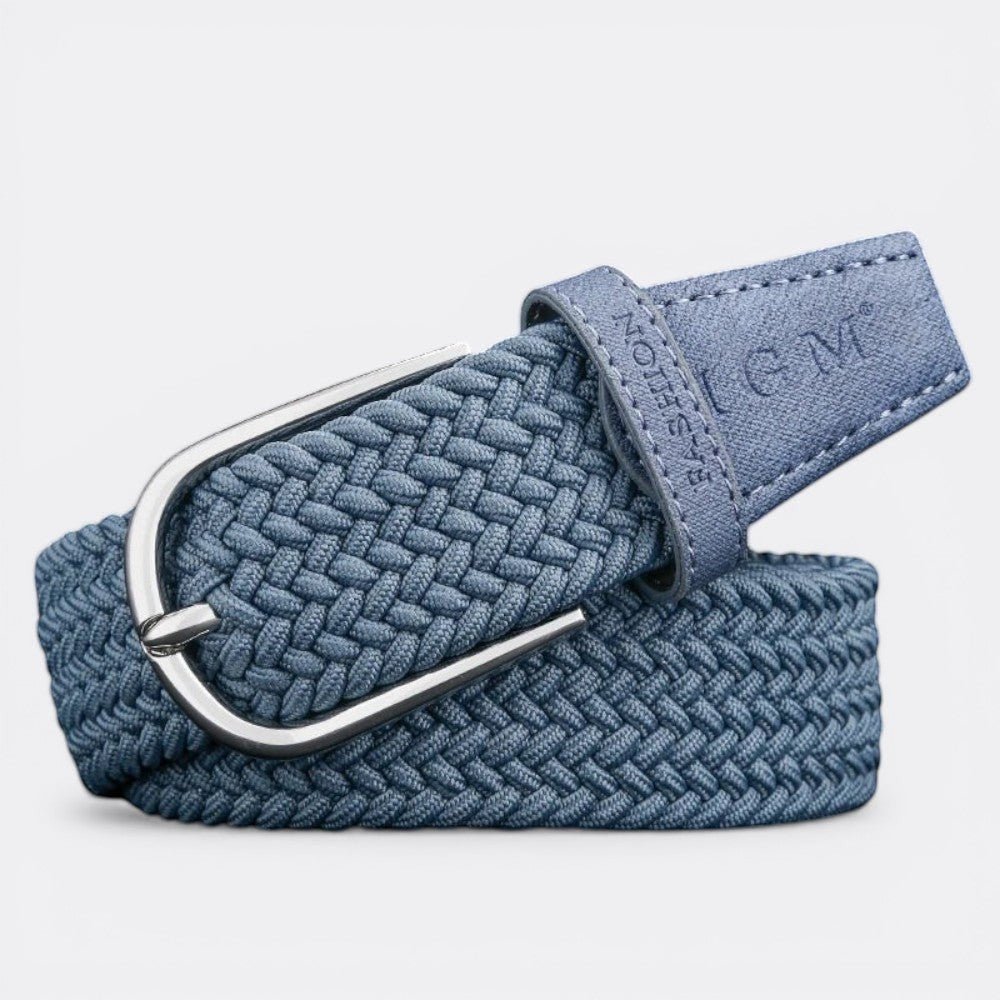 Ceinture Tissée Mixte - Bleu Marine 100cm | Le monde de la ceinture