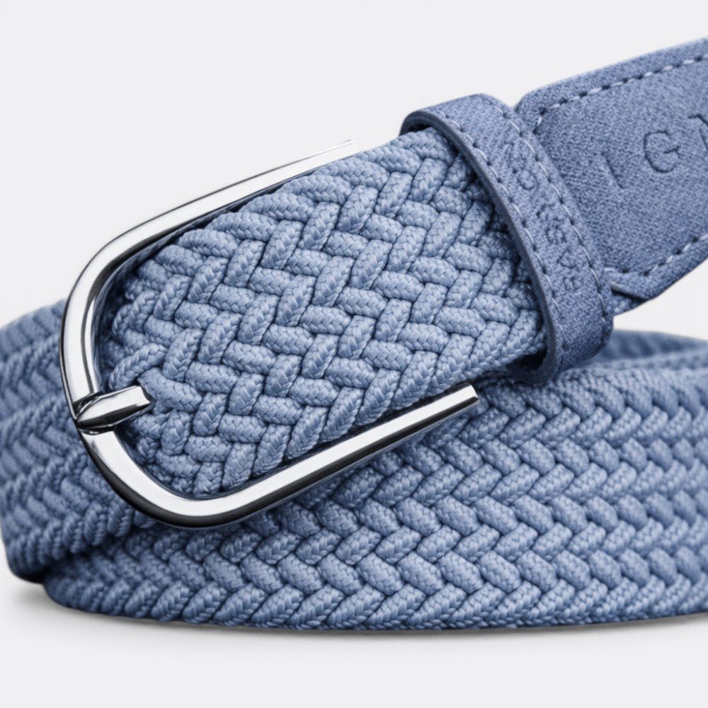 Ceinture Tissée Mixte - Bleu Marine 100cm | Le monde de la ceinture