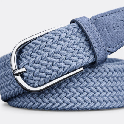 Ceinture Tissée Mixte - Bleu Marine 100cm | Le monde de la ceinture