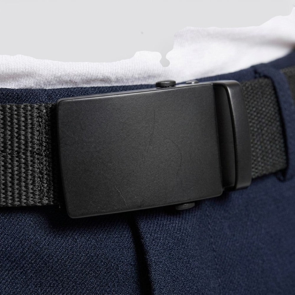 Ceinture Tissu Ajustable - Blanc 115cm | Le monde de la ceinture