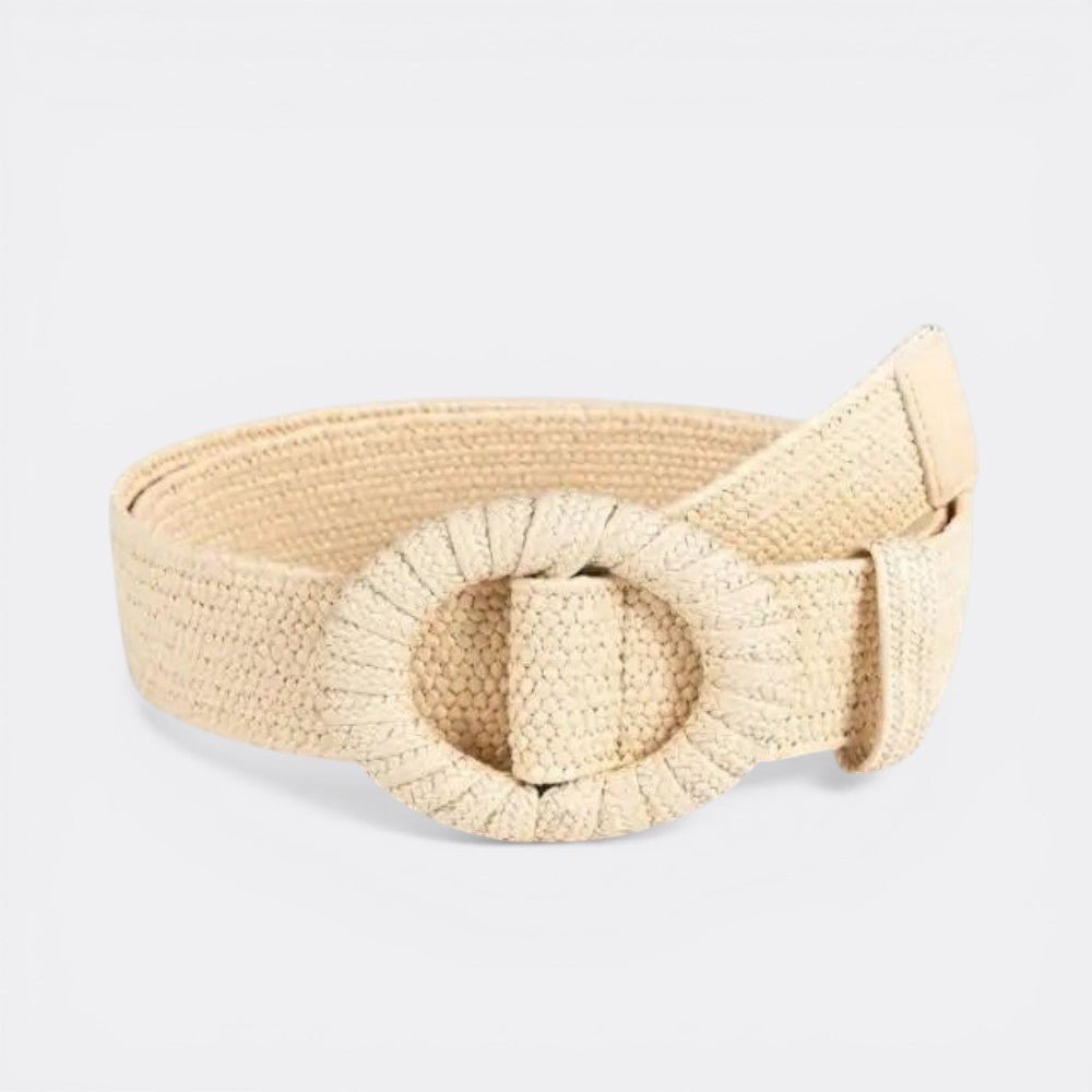 Ceinture Tissu Femme Été - Beige 100cm | Le monde de la ceinture