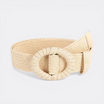 Ceinture Tissu Femme Été - Beige 100cm | Le monde de la ceinture