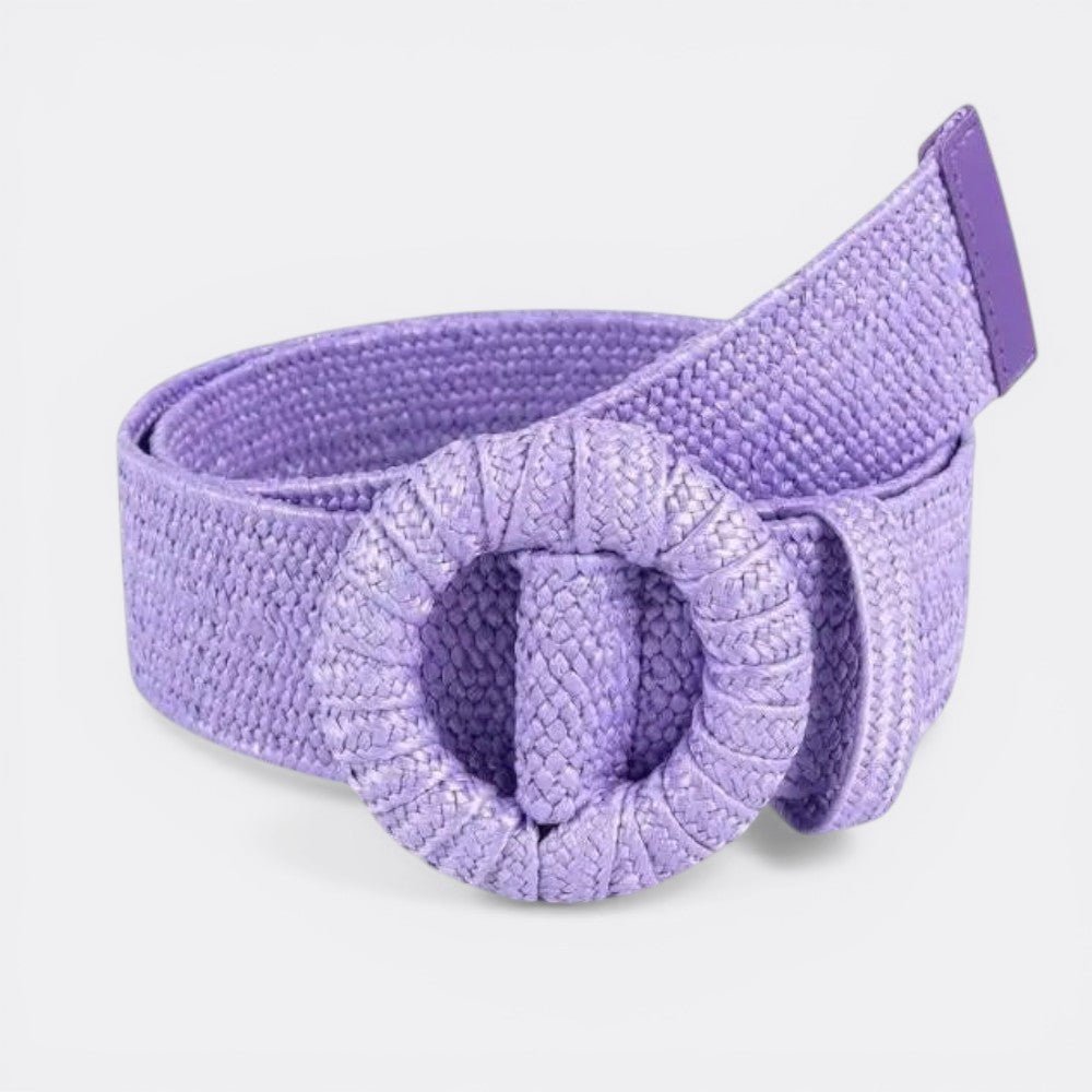 Ceinture Tissu Femme Été - Violet 100cm | Le monde de la ceinture