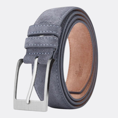 Ceinture Velour Homme - Gris Foncé 100cm | Le monde de la ceinture