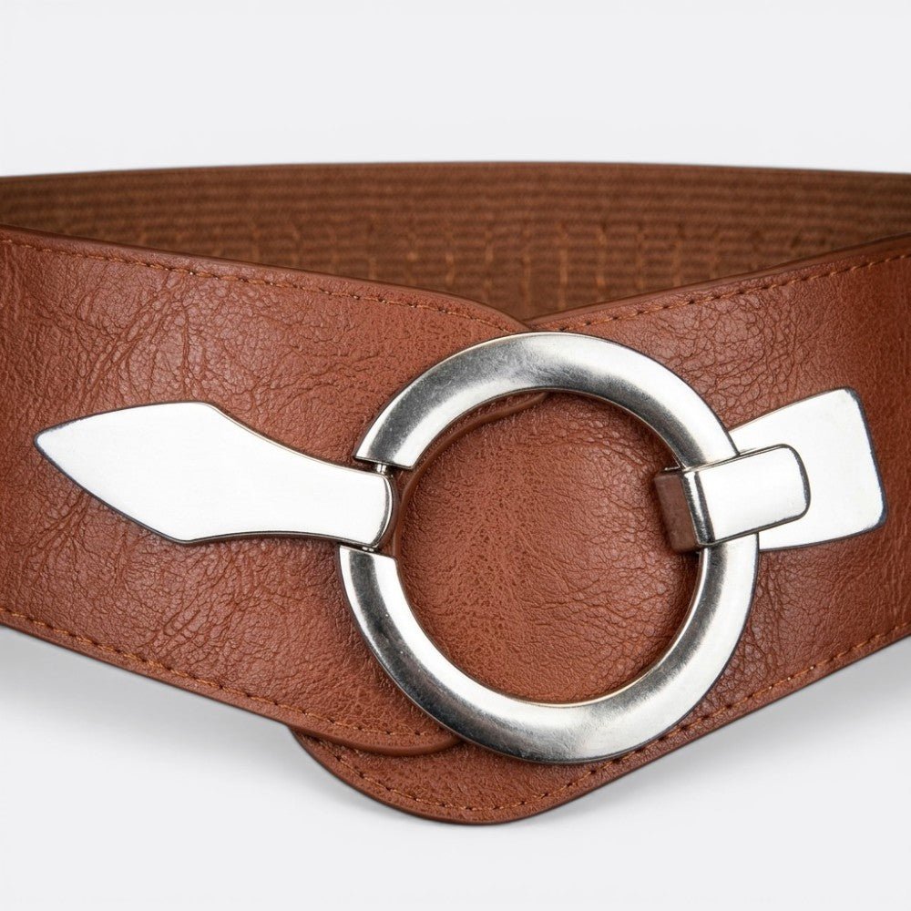Grosse Ceinture Cuir Femme - Blanc | Le monde de la ceinture
